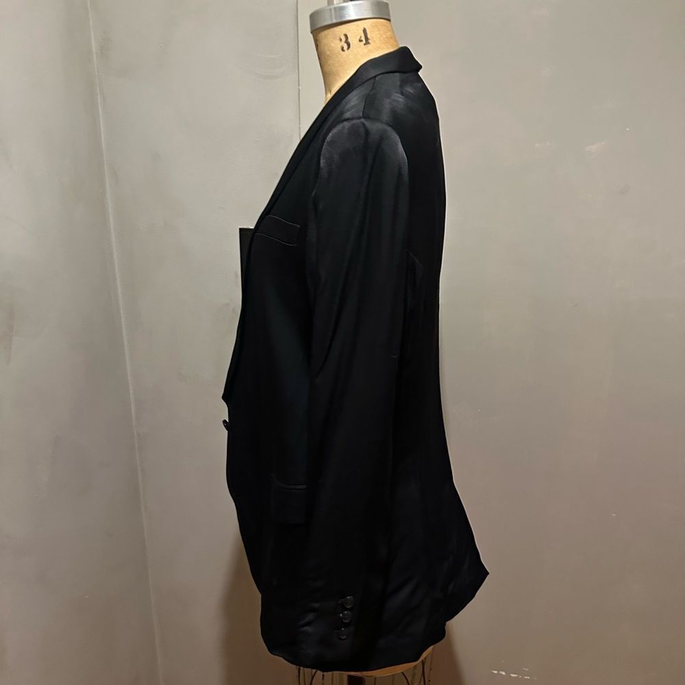 Satin blazer - Picture 4 of 6